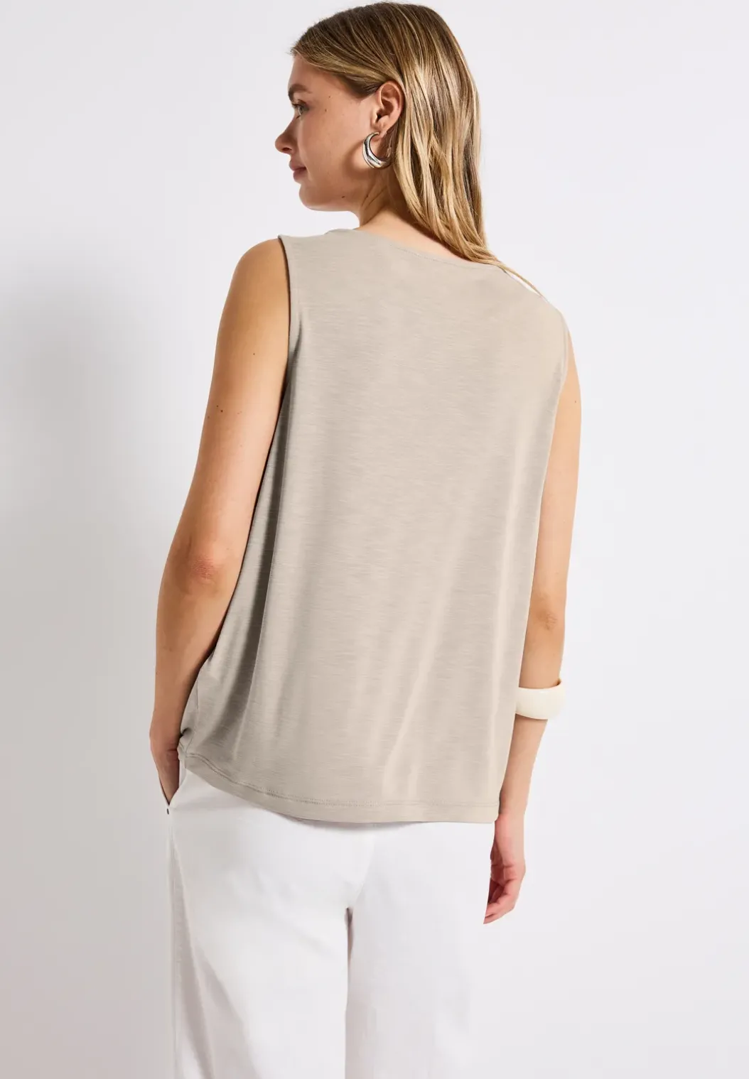 Silk-Look top