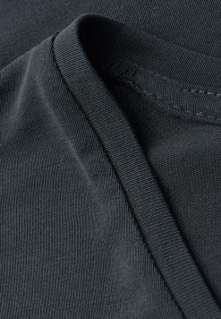 Silk-Look V-hals Shirt