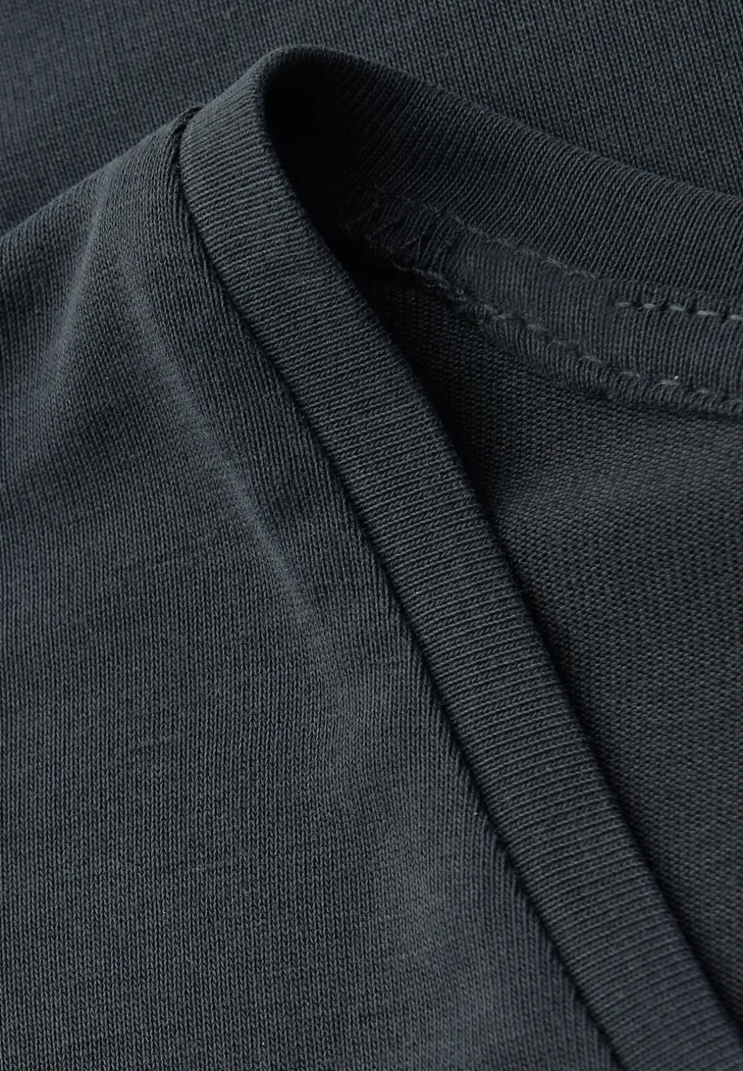 Silk-Look V-hals Shirt
