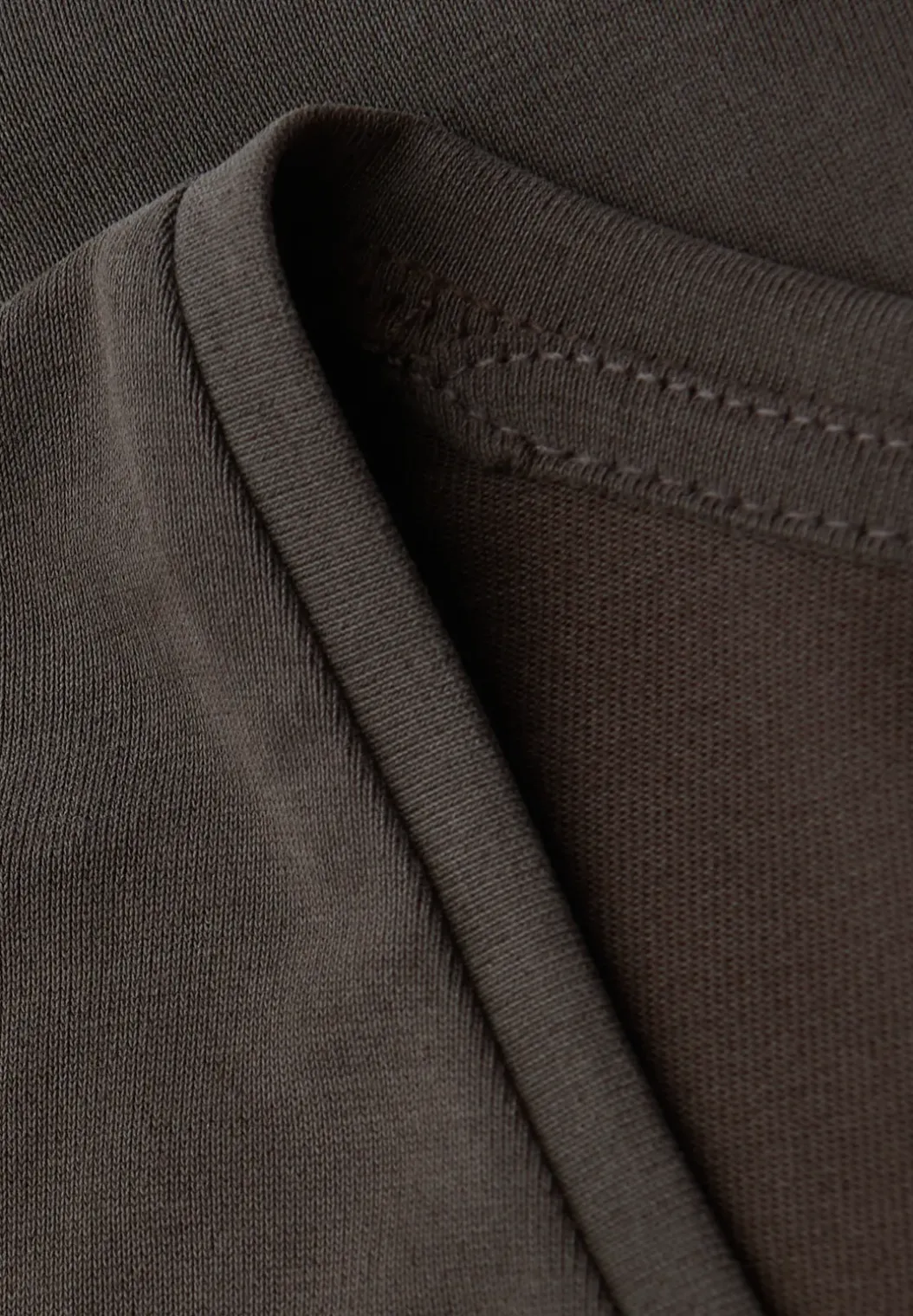 Silk-Look V-hals Shirt