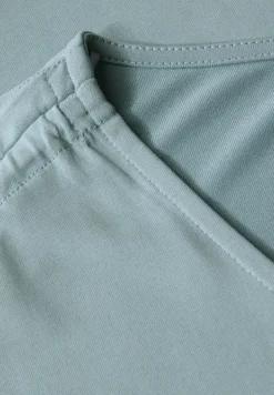 Silk-Look Shirt met rimpels