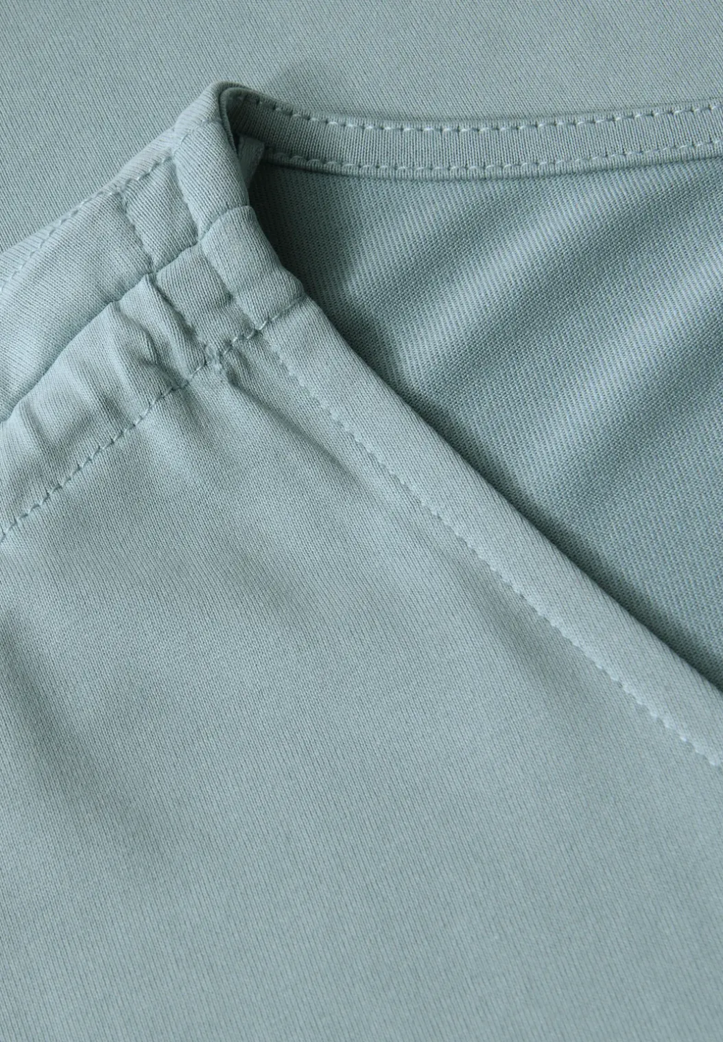 Silk-Look Shirt met rimpels