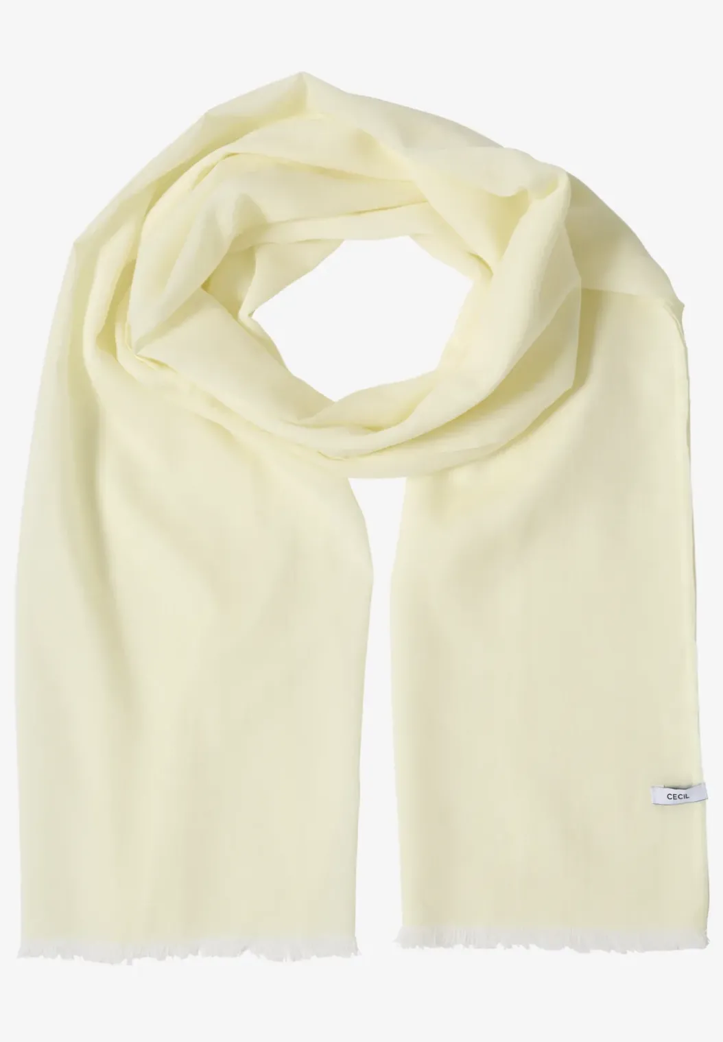 Sjaal in effen kleur