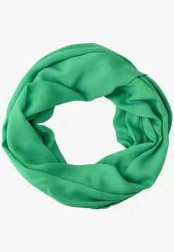 Sjaal met lus in effen kleur