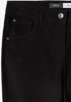 Slim Fit corduroy broek