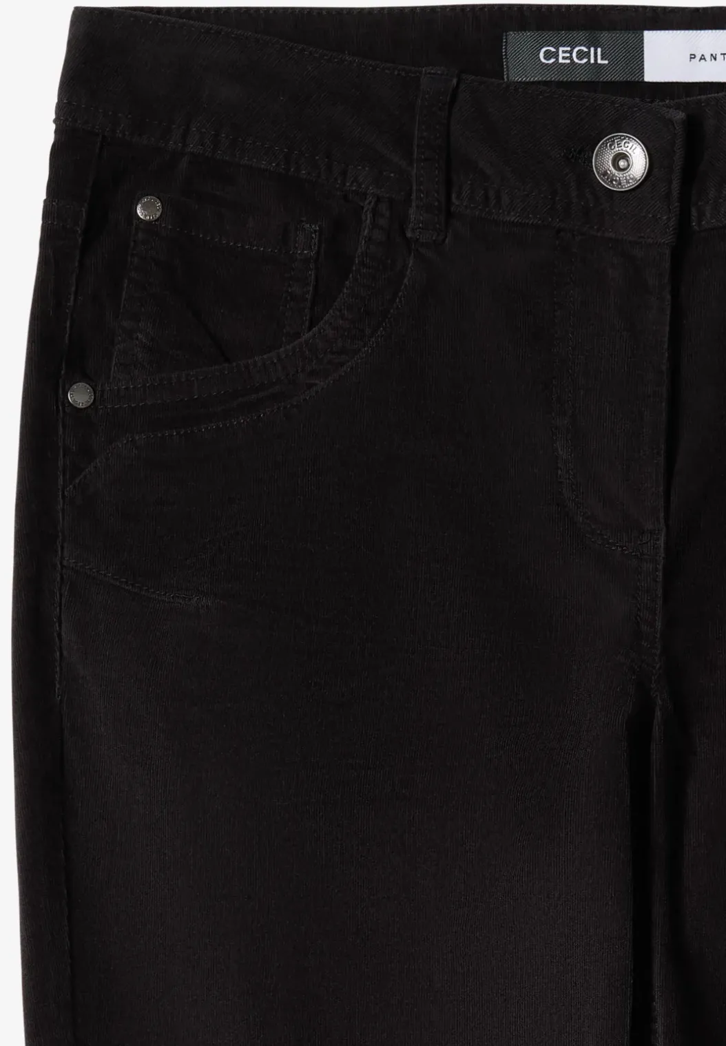 Slim Fit corduroy broek