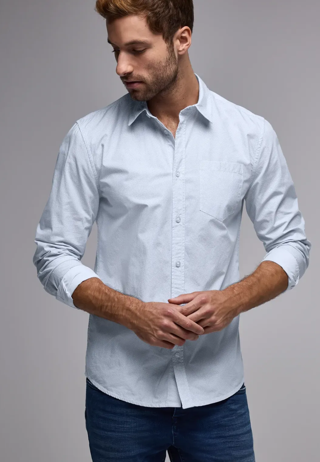 Slim fit overhemd