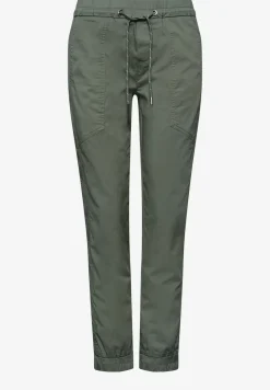 Slim legs broek in een lichtgewicht stof