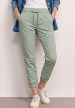Slim legs broek in lichtgewicht kwaliteit