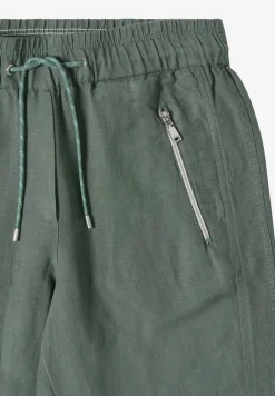 Slim Legs broek van linnenmix