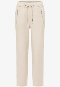 Slim Legs broek van linnenmix
