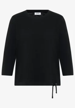 Slub Shirt met ronde hals