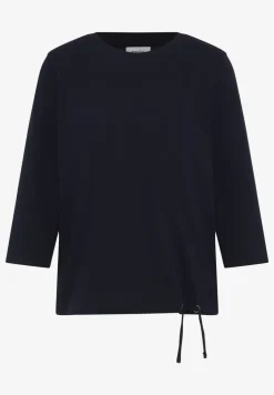 Slub Shirt met ronde hals