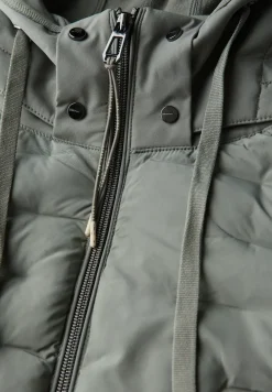 Softshell jack met structuurmix