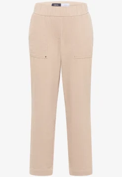 Sportieve loose fit corduroy broek