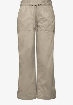 Straight Legs broek in paper touch stof