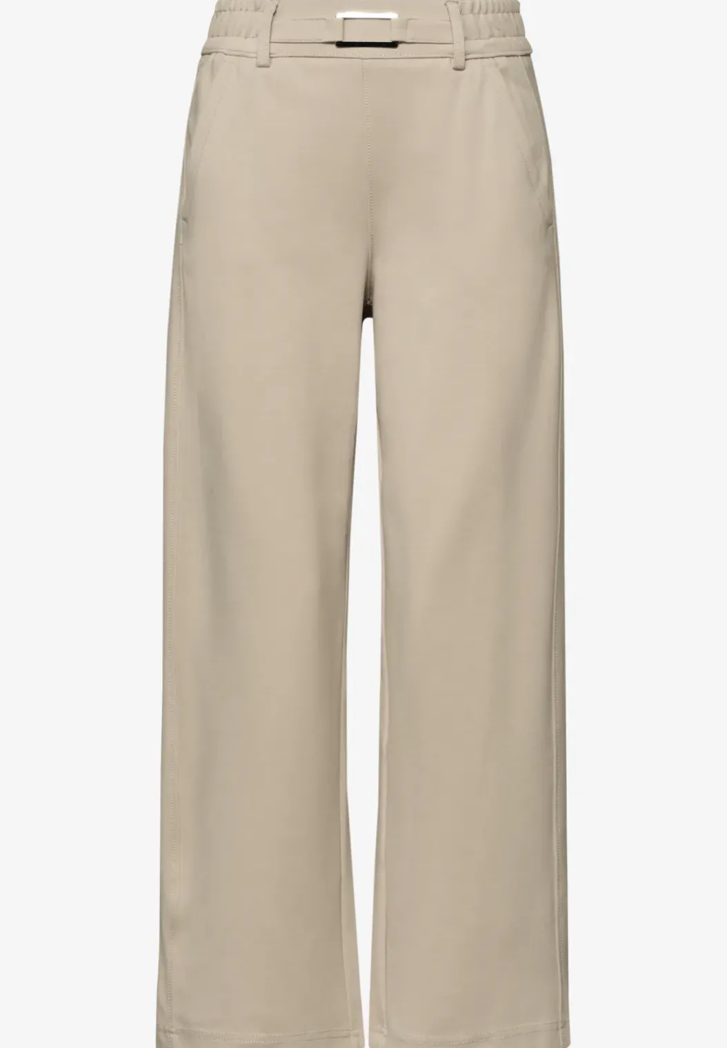Straight Legs broek met gespdetail