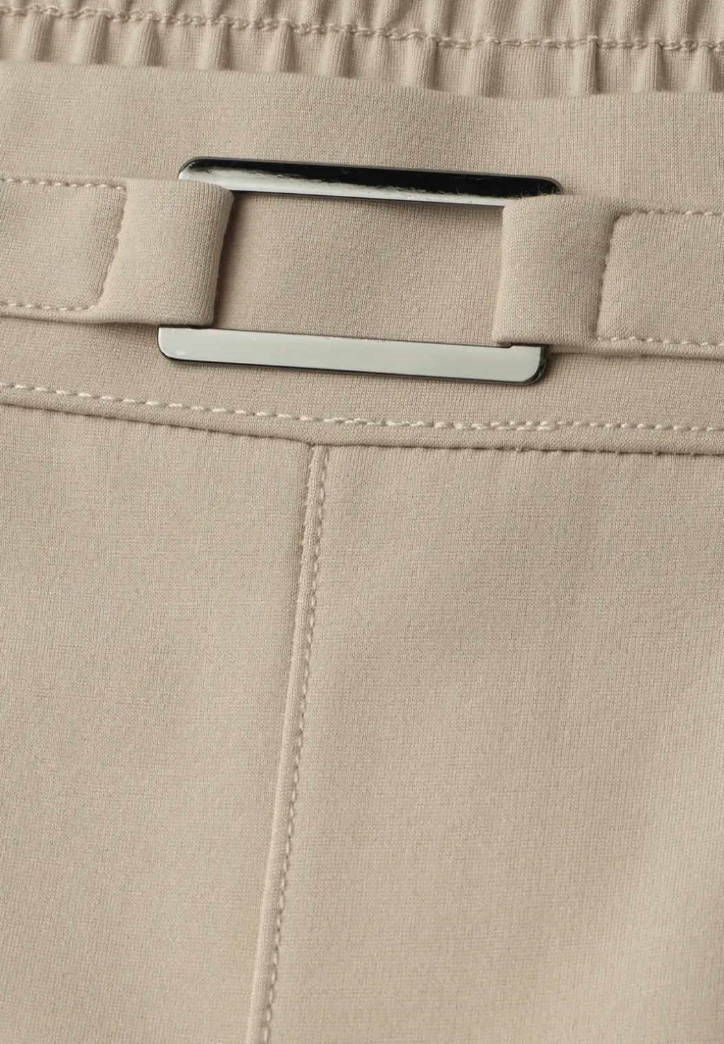 Straight Legs broek met gespdetail