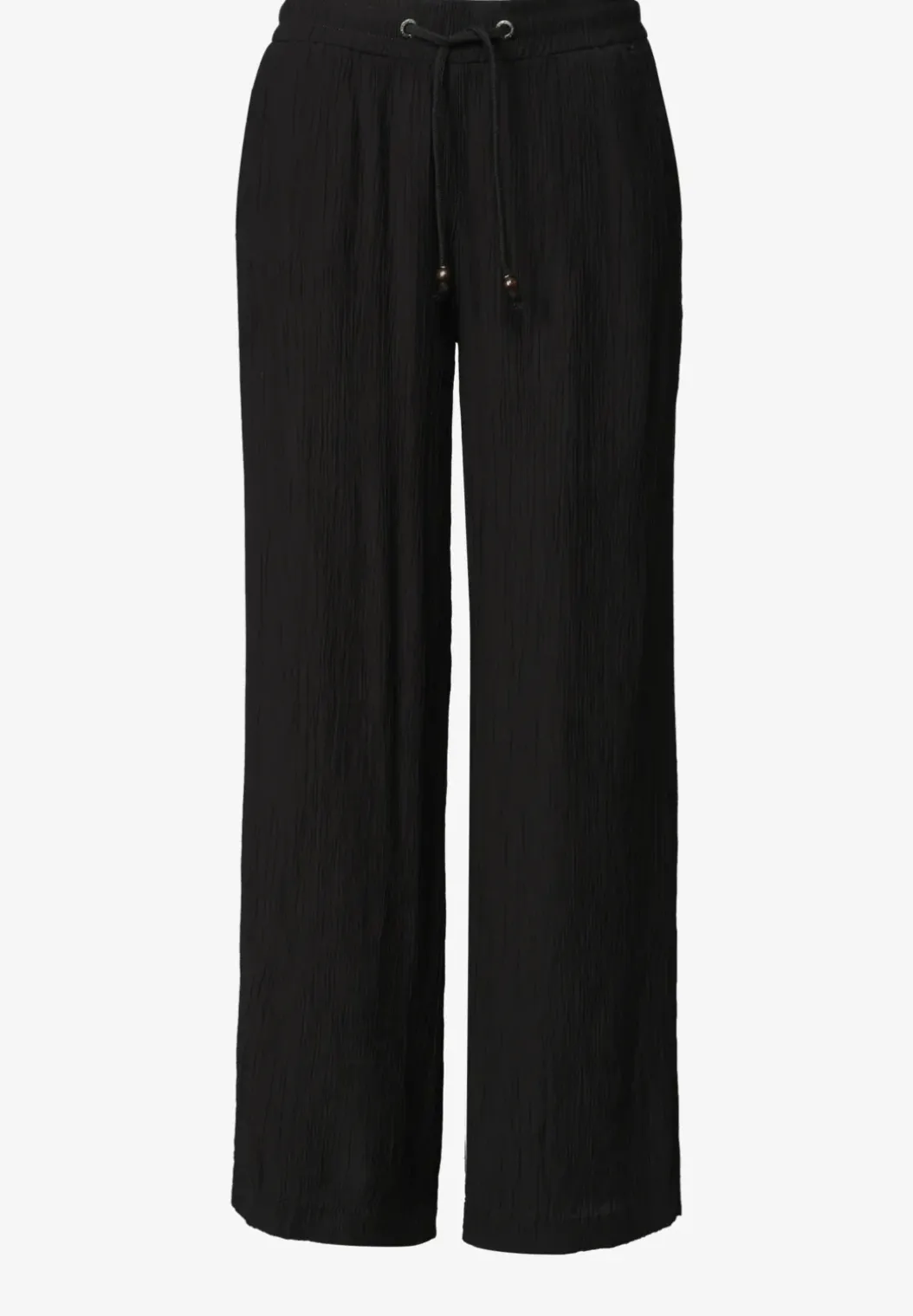 Straight Legs broek met gekreukte textuur