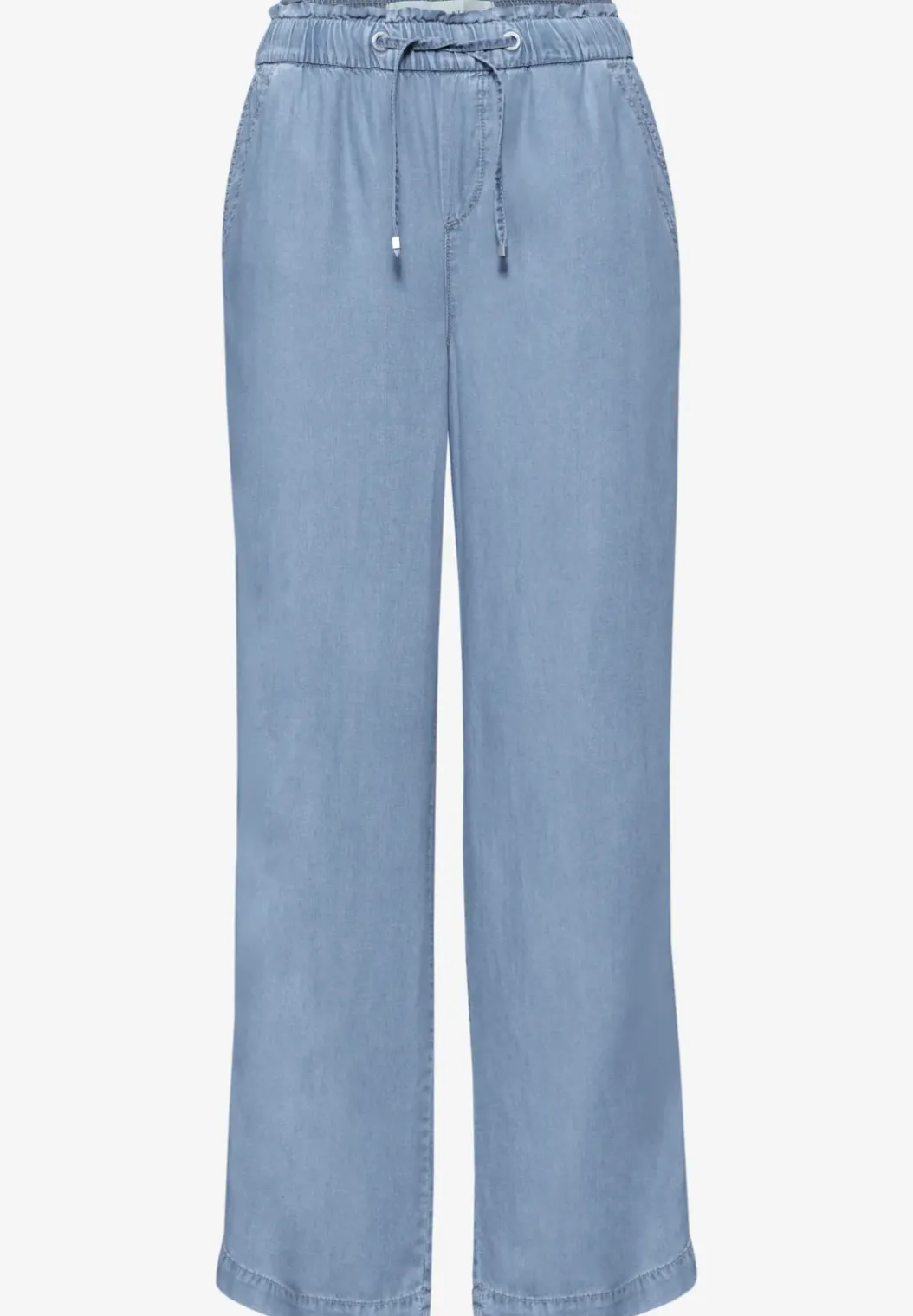 Straight Legs broek met paperbag tailleband
