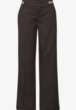 Straight Legs broek met riemdetails