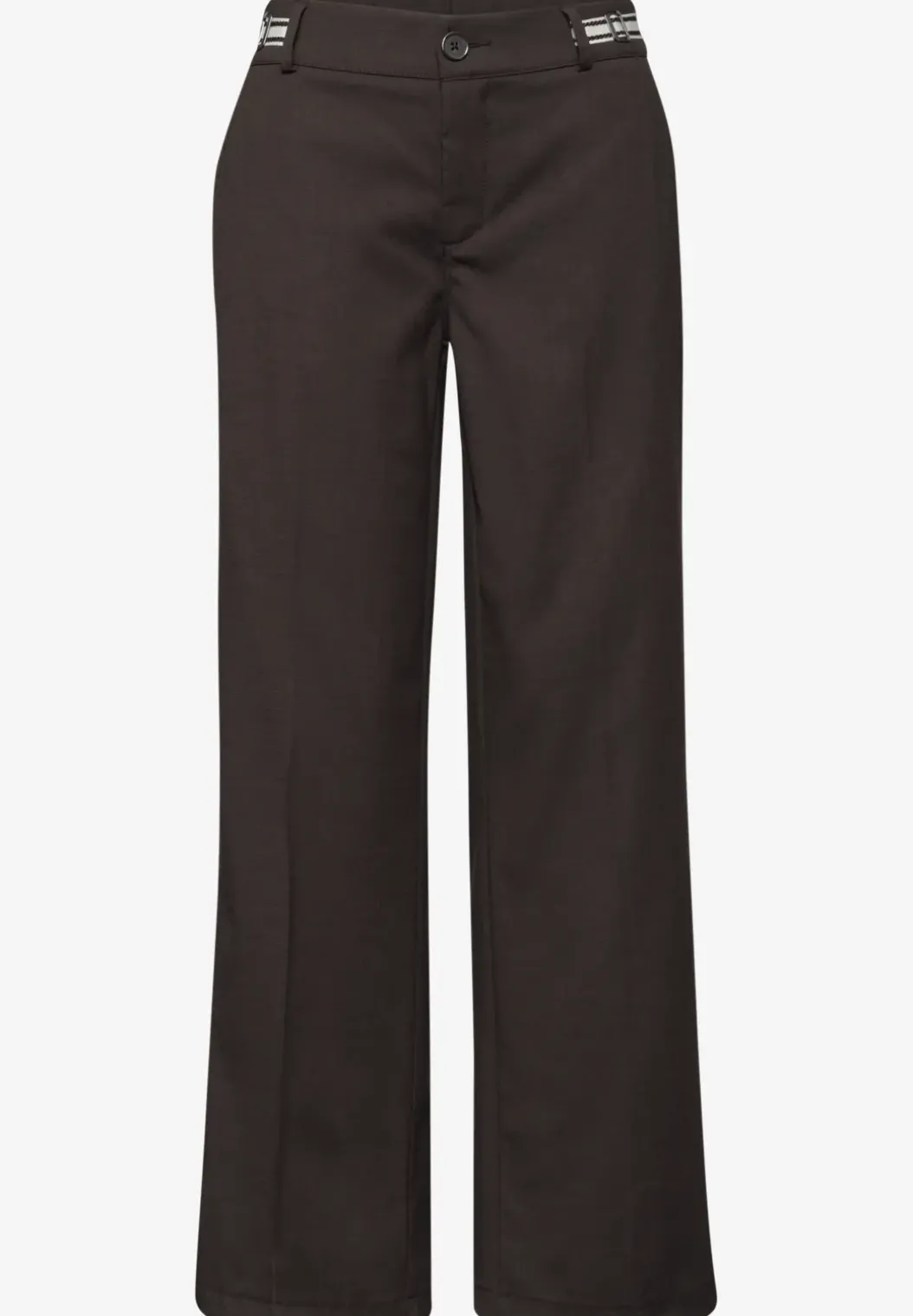 Straight Legs broek met riemdetails