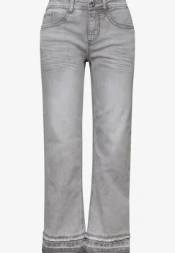 Straight Legs jeans met decoratieve zoom
