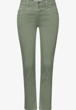 Straight Legs jeans met franje aan de zoom