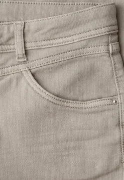 Straight Legs jeans met franje aan de zoom