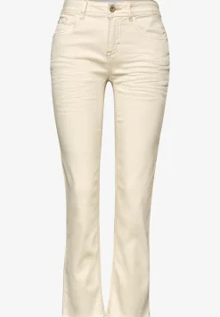 Straight Legs jeans met open zoom