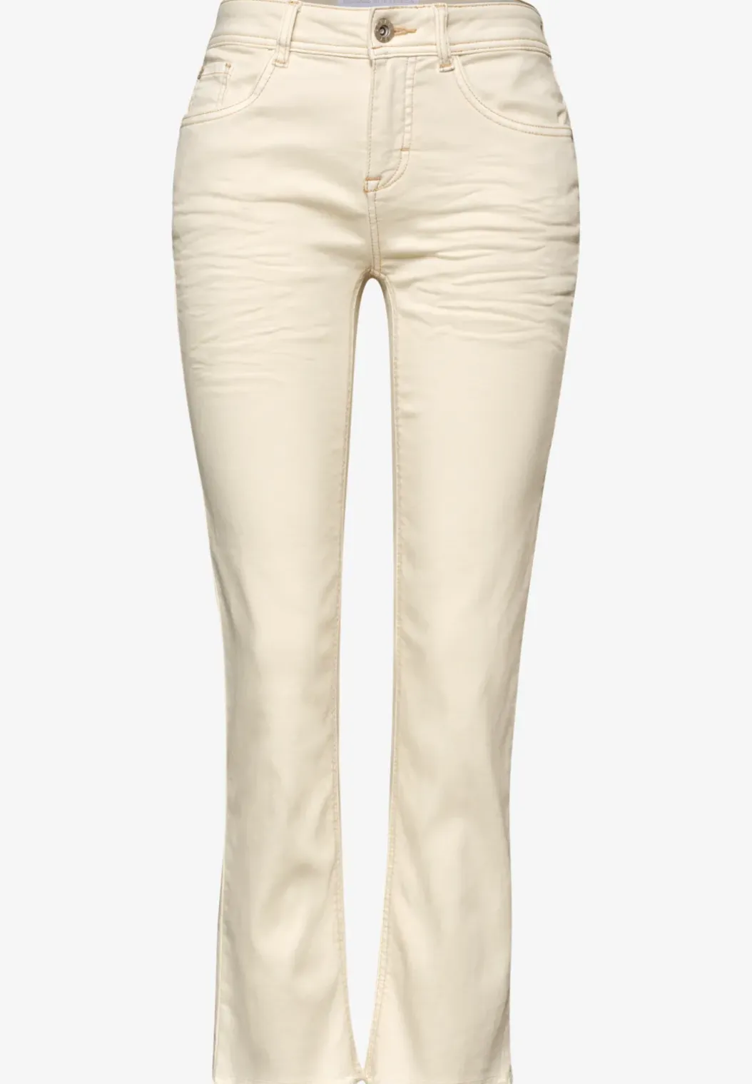 Straight Legs jeans met open zoom