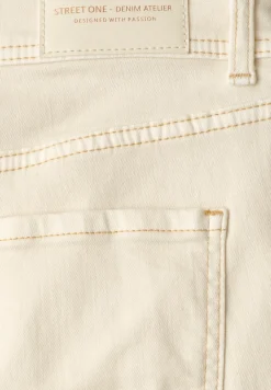 Straight Legs jeans met open zoom