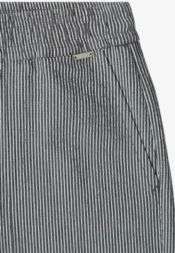 Straight Legs shorts in seersucker kwaliteit