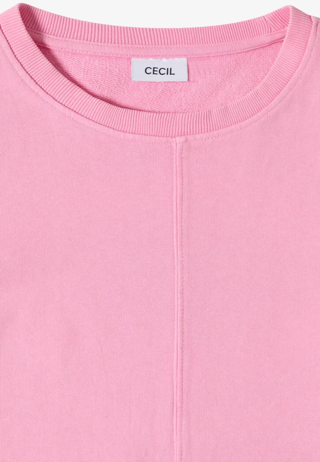 Sweater met 3/4 mouwen en trekkoord
