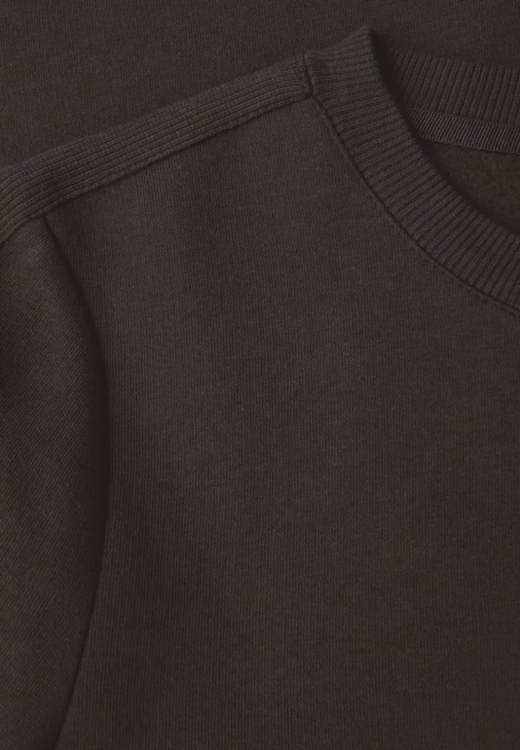 Sweater met geribd detail