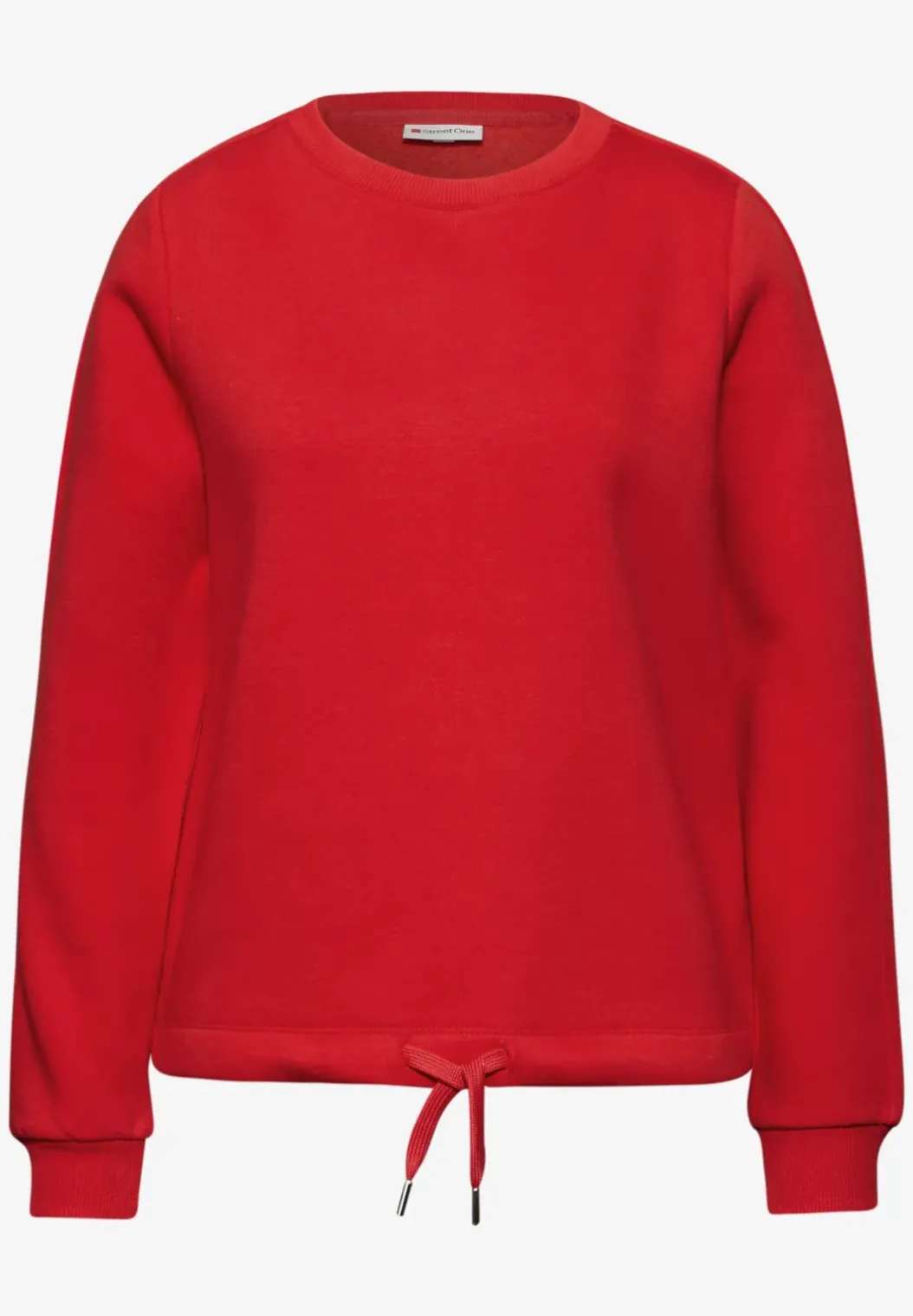 Sweater met geribd detail