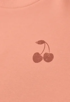 Sweater met lange mouwen en opdruk op de rug