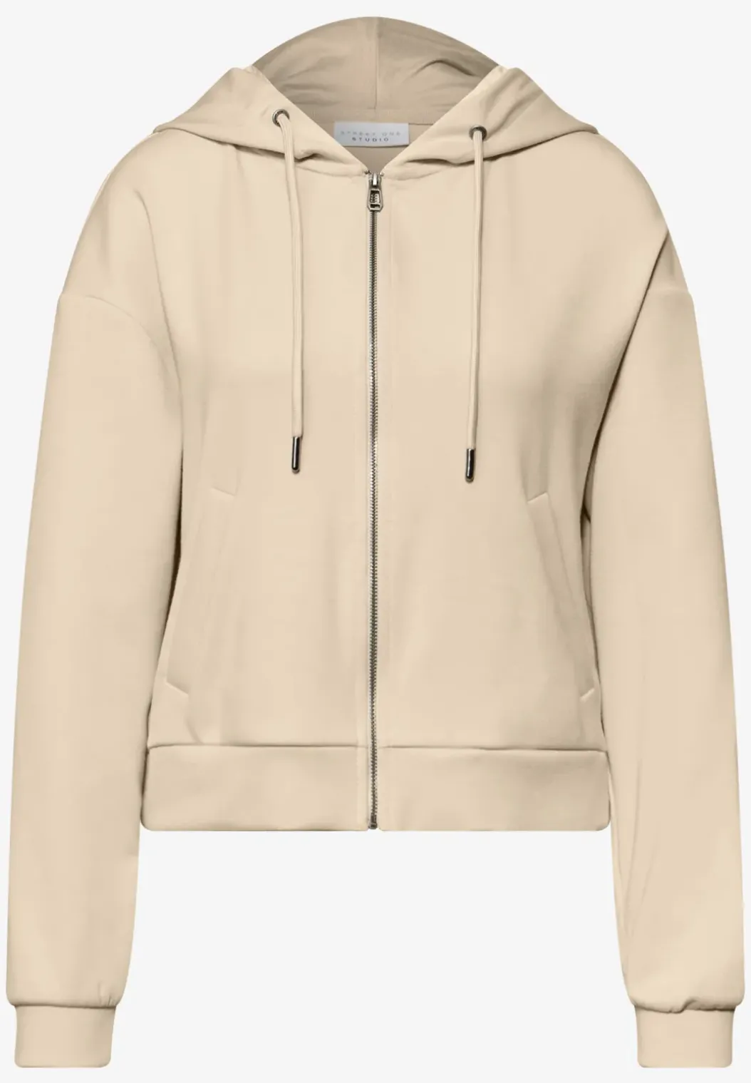 Sweatjack in een kort model