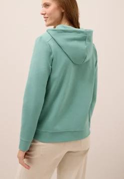 Sweatjack met textuur