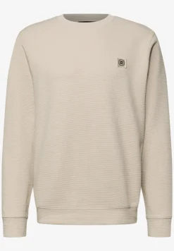 Sweatshirt met 3D-structuur