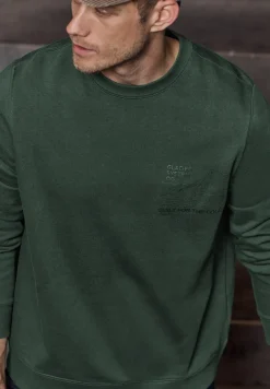 Sweatshirt met gedetailleerde print