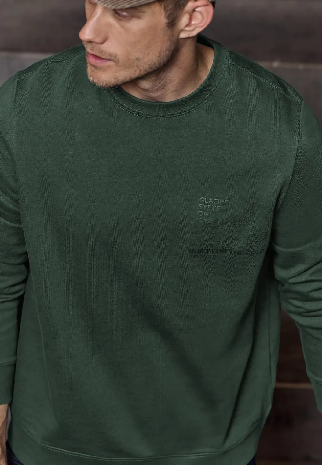 Sweatshirt met gedetailleerde print