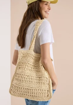 Tas met gehaakte look