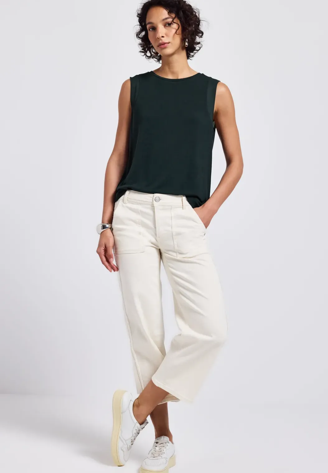 Top met chiffondetails