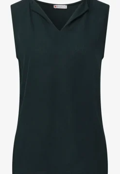 Top met gespleten hals