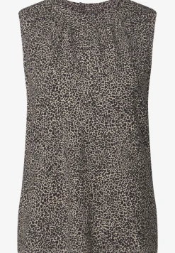 Top met leopatroon