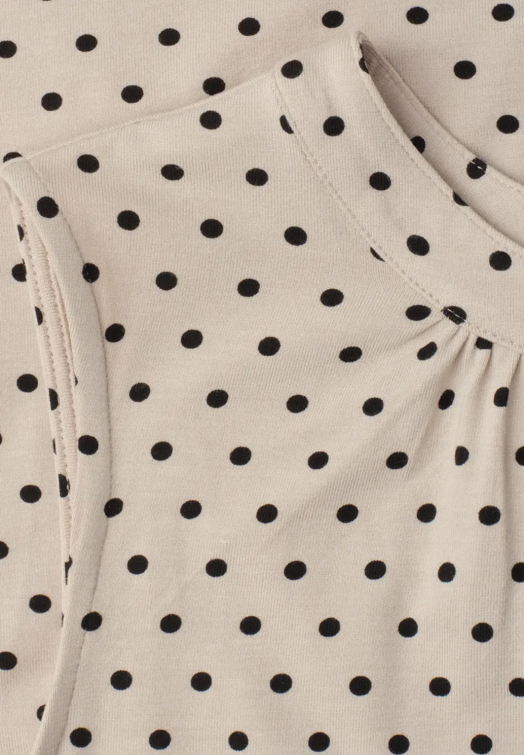 Top met ronde hals en grafische print
