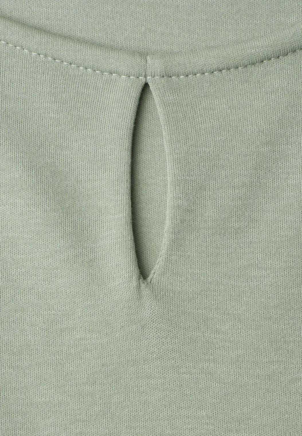 Top met ronde hals en uitgesneden detail