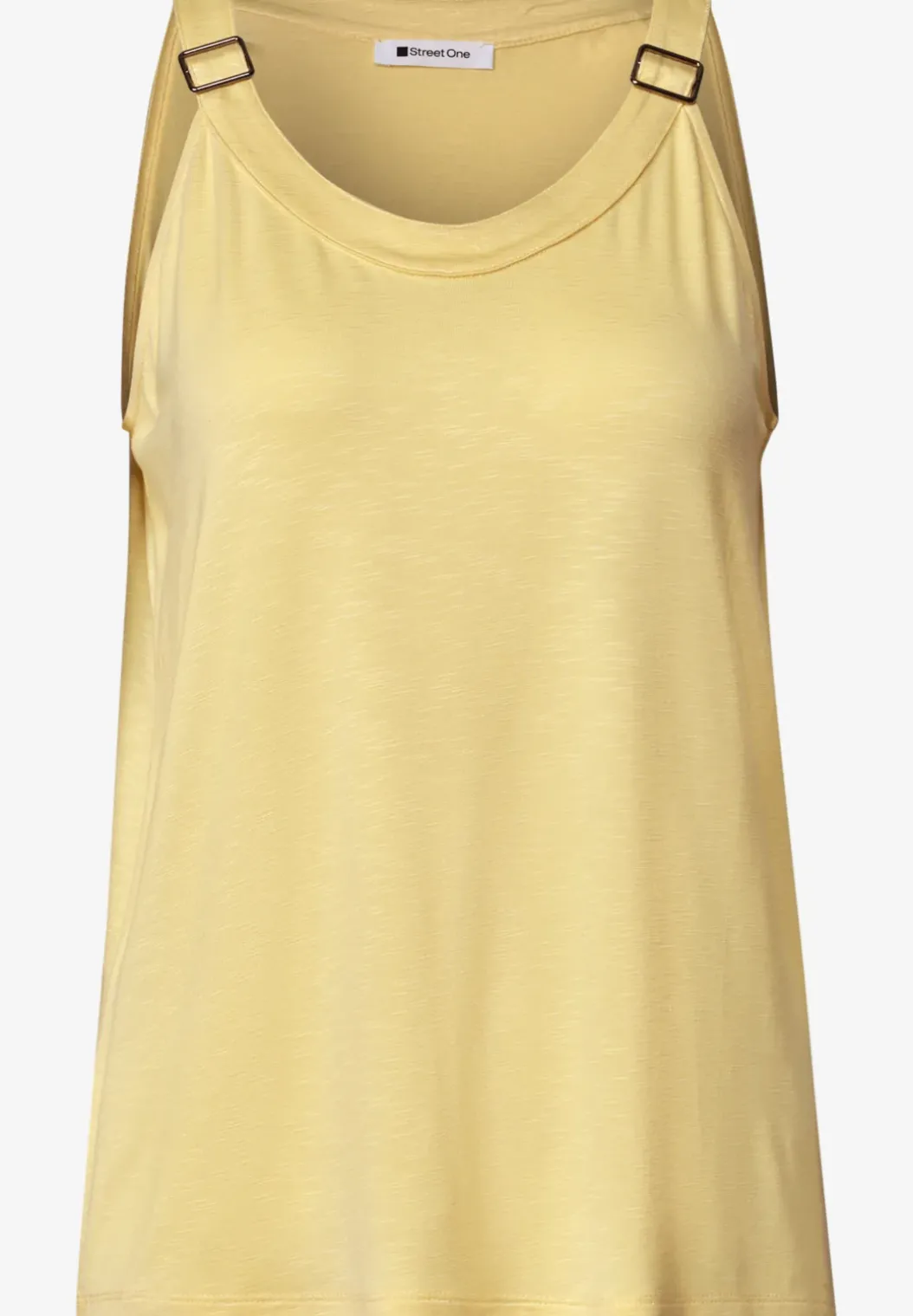 Top met V-hals en decoratief detail