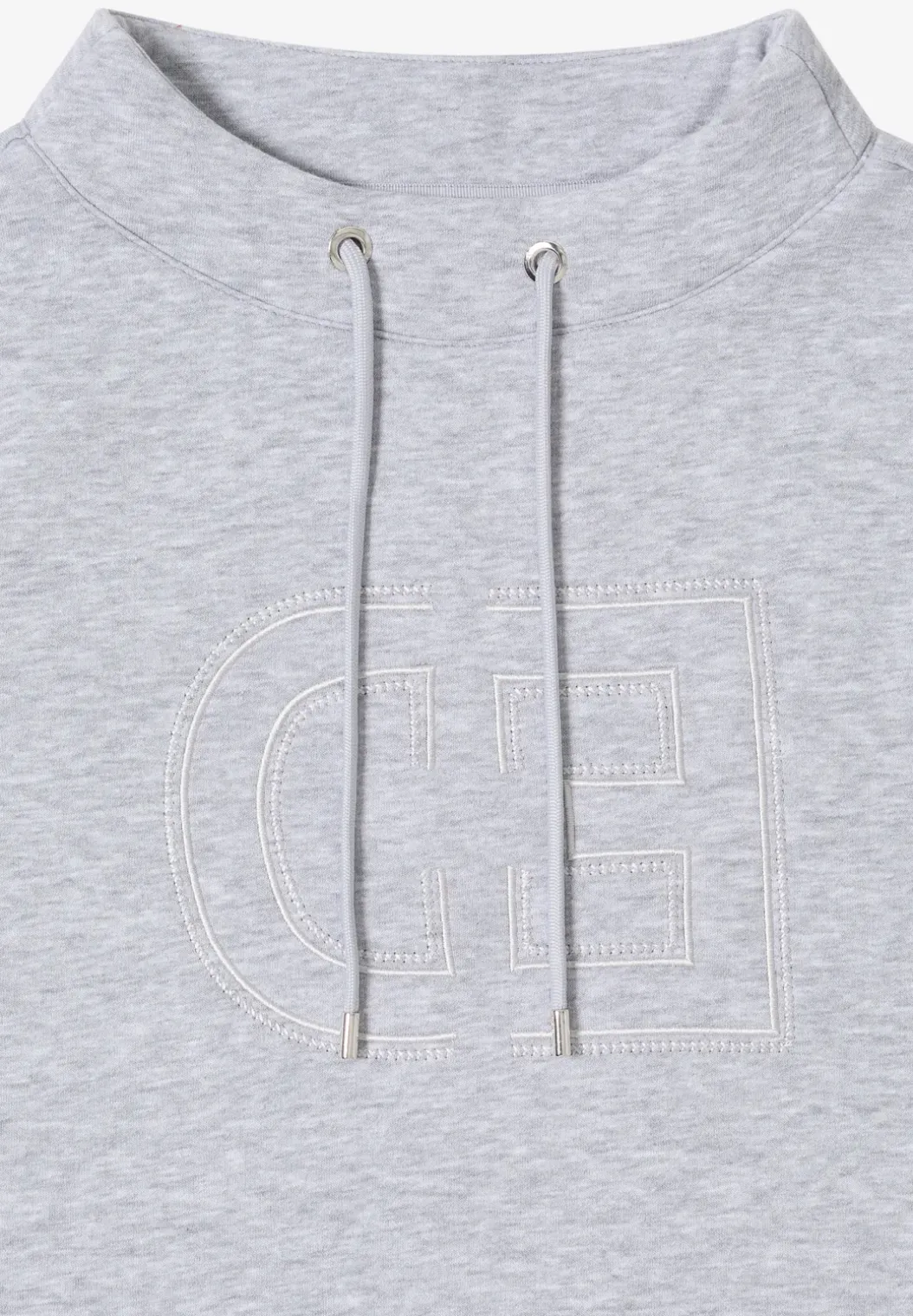 Trechtervormig sweatshirt